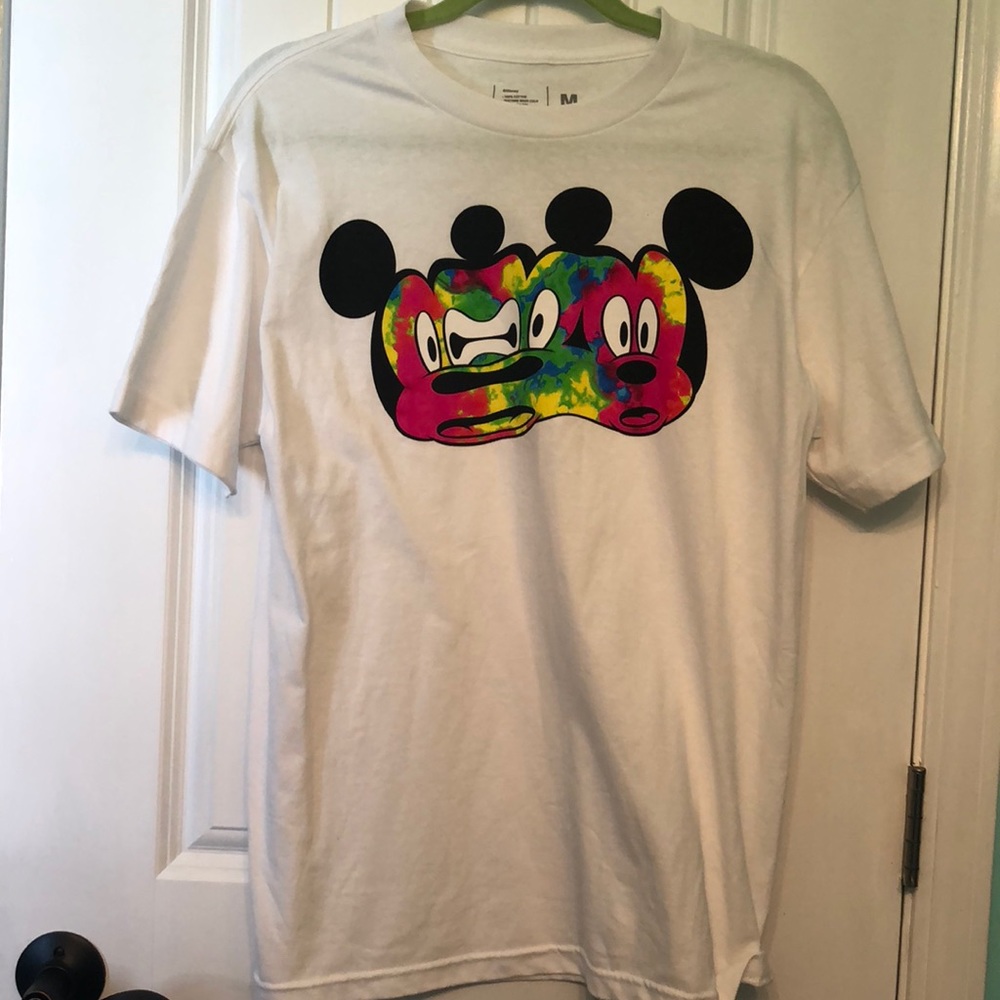 Mickey Mouse tye dye NEFF shirt